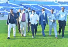 سيدات يشيد بحجم العمل في الاستاد