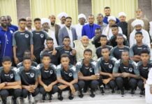 بعثة الناشئين تلبي دعوة السفارة السودانية بالإمارات